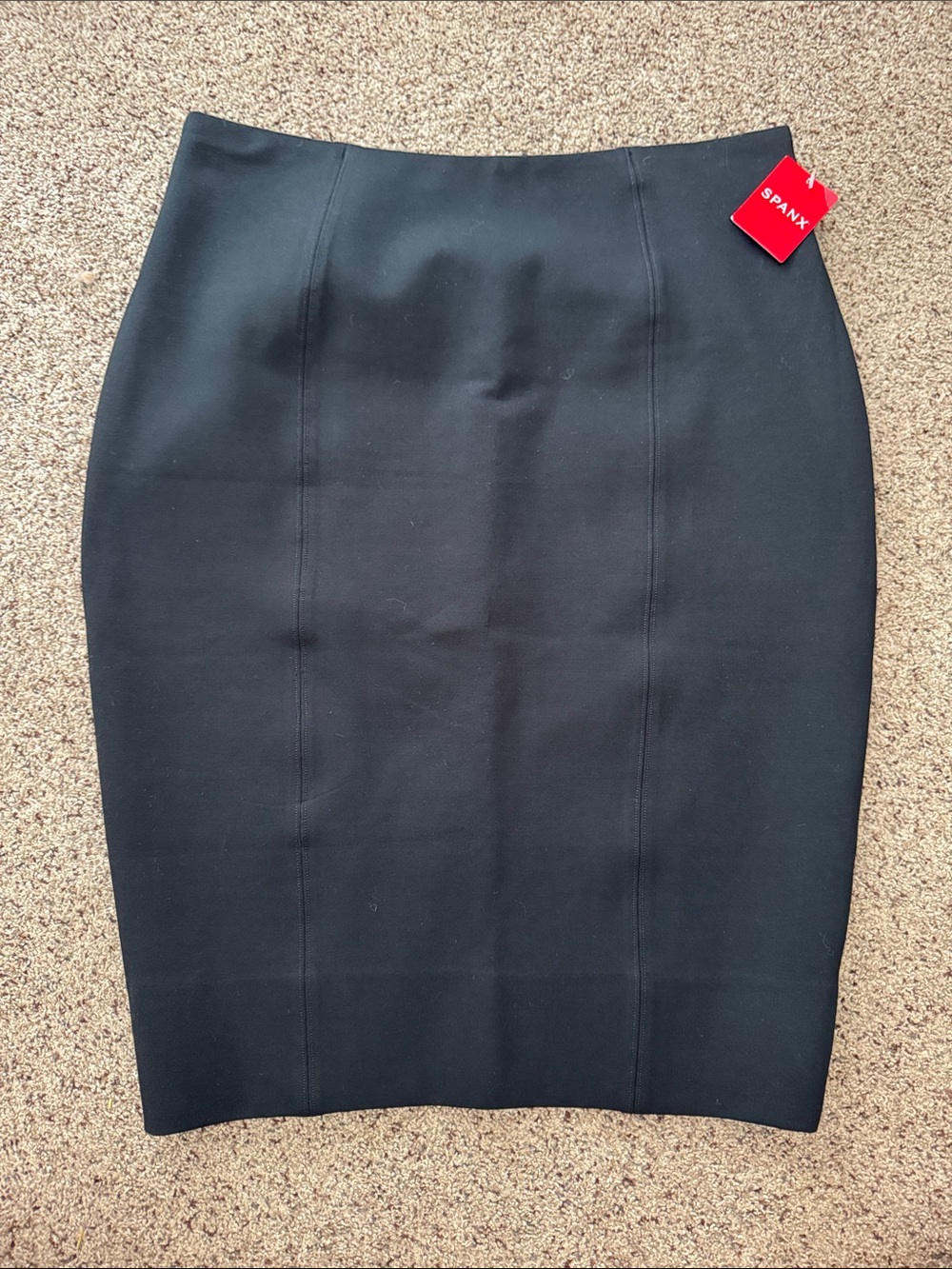 SPANX Black Ponte Pencil Skirt
